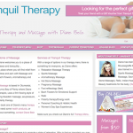 Tranquil Therapy Website